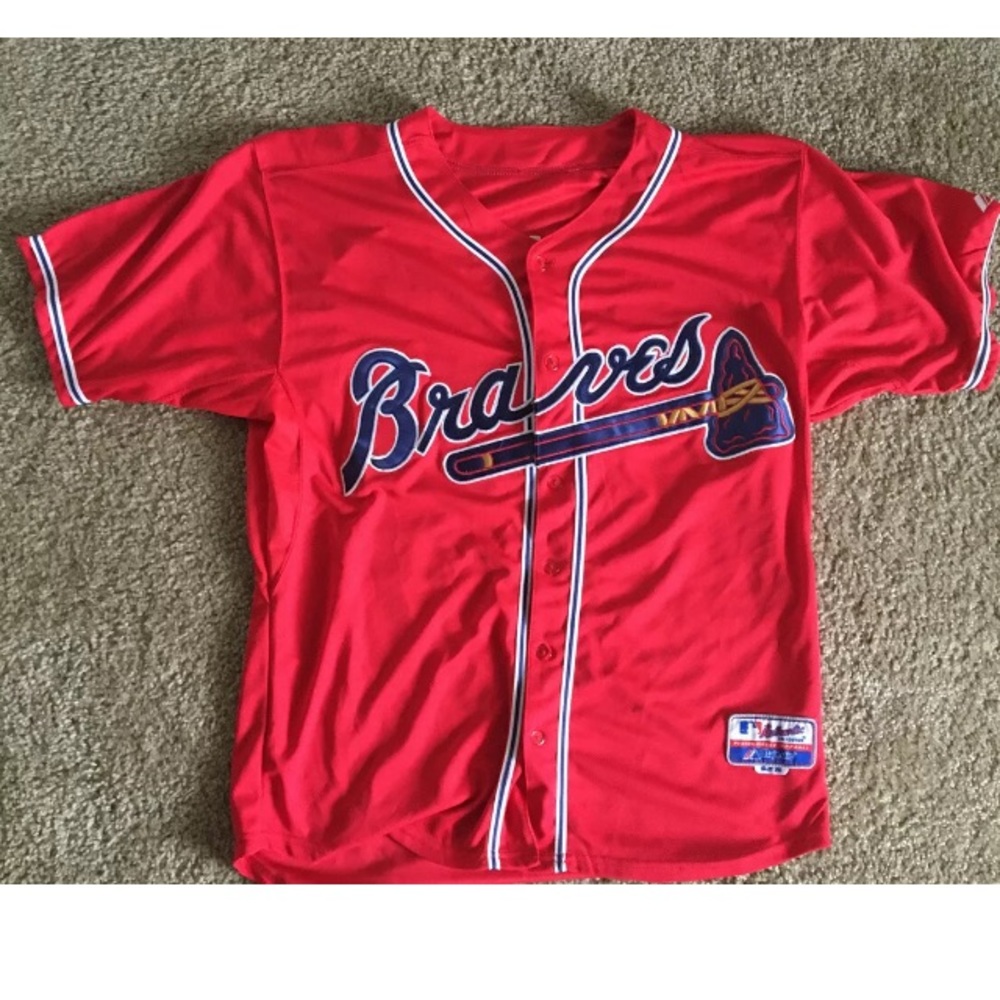 Atlanta Braves Jason Heyward Stitched Men’s MLB XL